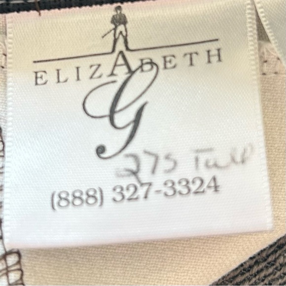 Elizabeth G Woman’s Equestrian Winter Weight Corduroy Gray Size 27.5” Tall - Picture 11 of 12